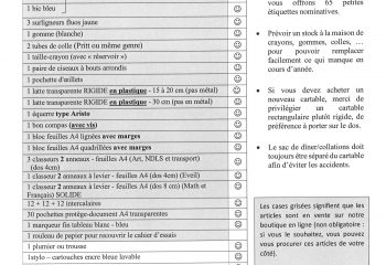 Matériels P5 Matériels P5